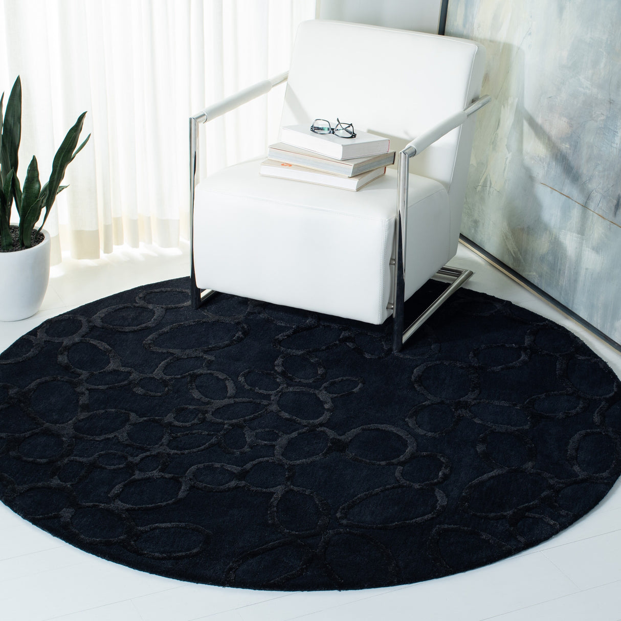 SAFAVIEH Handmade Soho Ottje Loops N.Z. Wool Rug