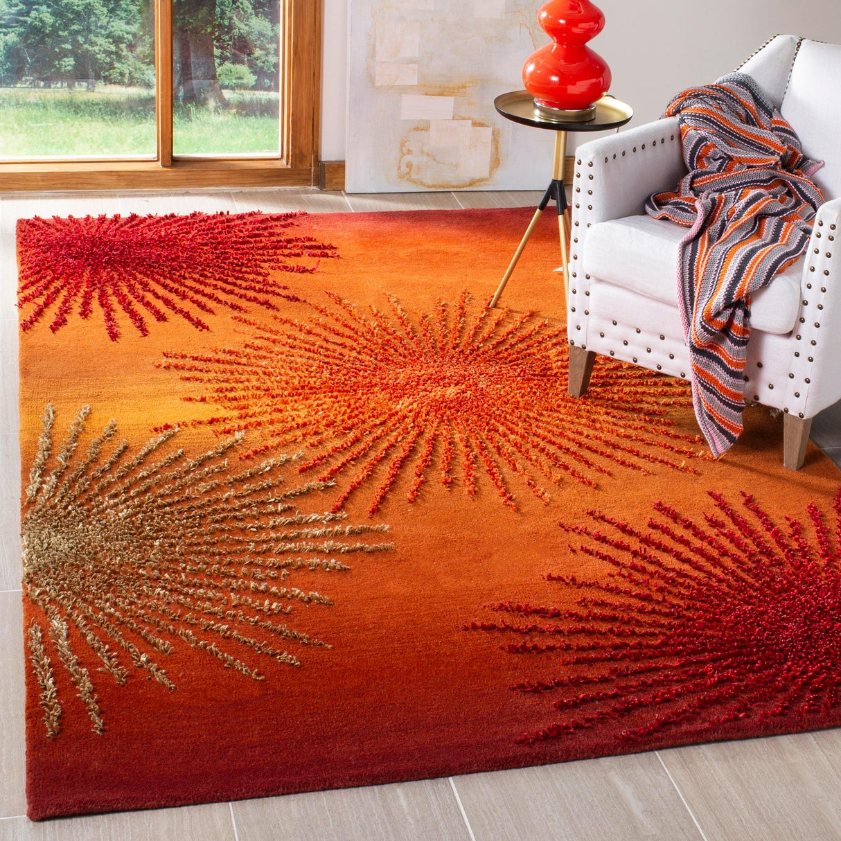 SAFAVIEH Handmade Soho Sade New Zealand Wool Rug