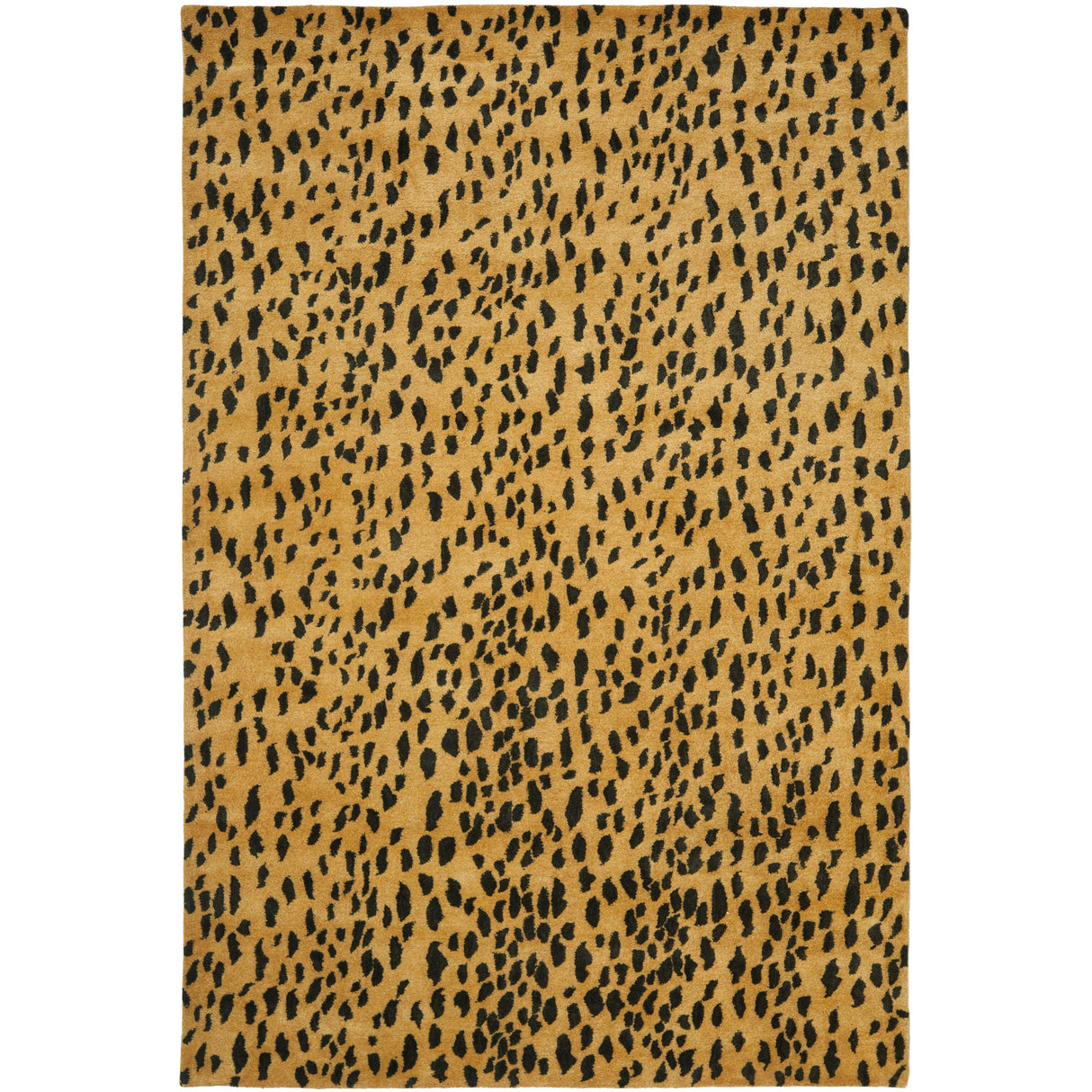 SAFAVIEH Handmade Soho Shenna Leopard N.Z. Wool Rug