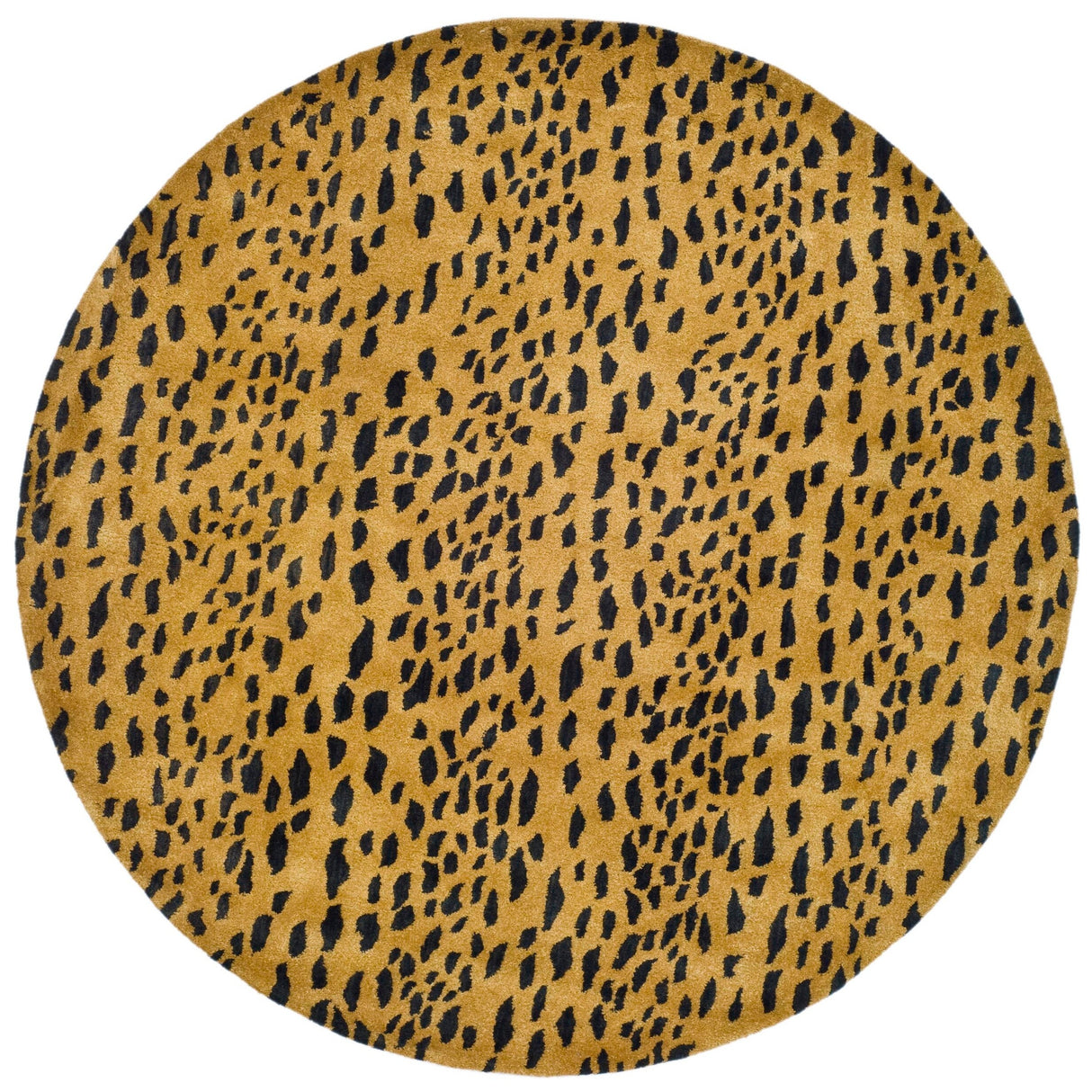 SAFAVIEH Handmade Soho Shenna Leopard N.Z. Wool Rug