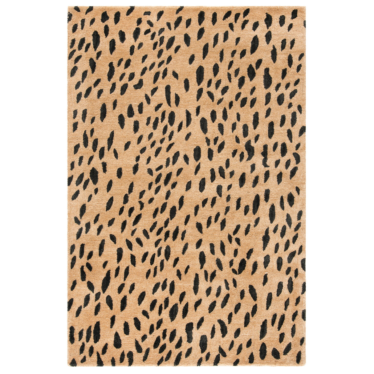 SAFAVIEH Handmade Soho Shenna Leopard N.Z. Wool Rug