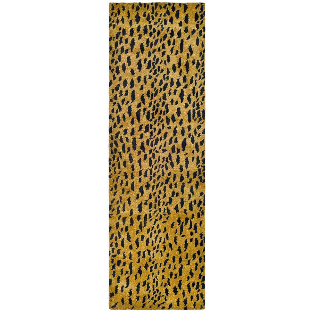 SAFAVIEH Handmade Soho Shenna Leopard N.Z. Wool Rug