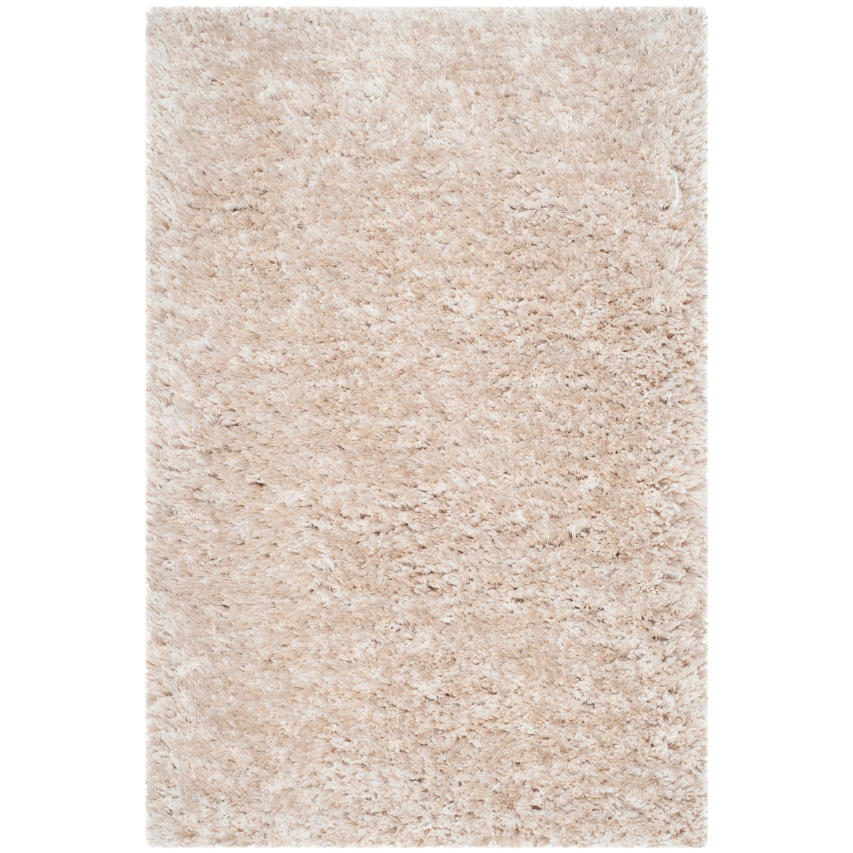 SAFAVIEH Handmade South Beach Jayla Shag Solid Polyester Rug