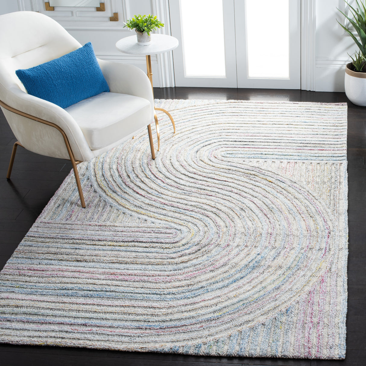 SAFAVIEH Handmade Southampton Asha Abstract Wool Rug