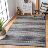 SAFAVIEH Handmade Striped Kilim Eboni Modern Cotton Rug