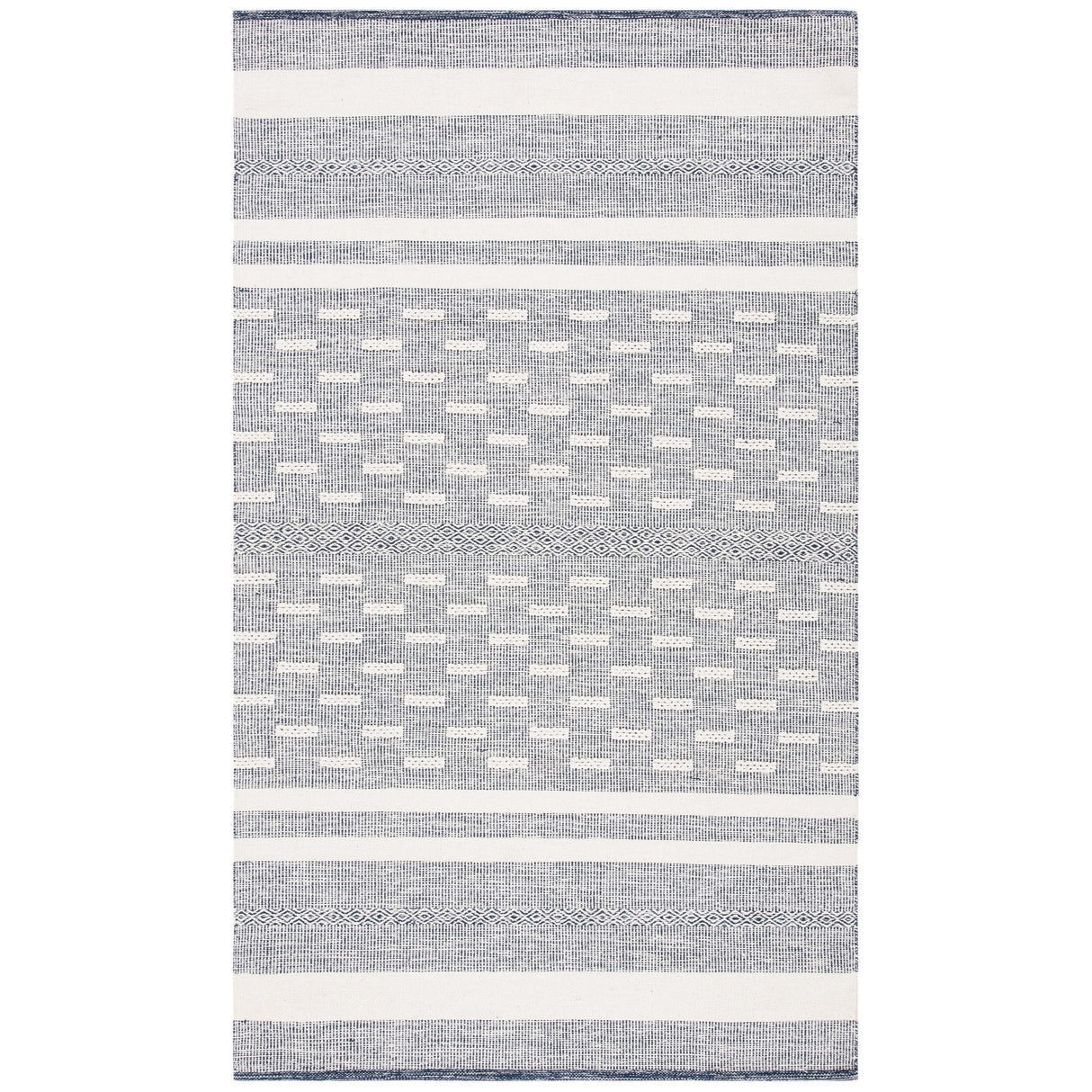 SAFAVIEH Handmade Striped Kilim Kenisha Modern Cotton Rug