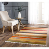 SAFAVIEH Handmade Striped Kilim Shawnna Stripe Wool Rug with