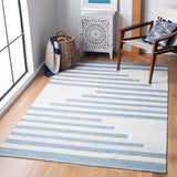 SAFAVIEH Handmade Striped Kilim Shawnte Modern Cotton Rug