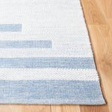 SAFAVIEH Handmade Striped Kilim Shawnte Modern Cotton Rug