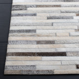 SAFAVIEH Handmade Studio Leather Carisa Natural Hide Leather Rug