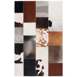 SAFAVIEH Handmade Studio Leather Jamila Modern Patchwork Rug