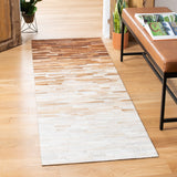 SAFAVIEH Handmade Studio Leather Mandi Modern Rug