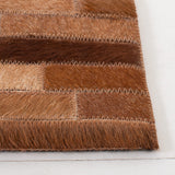 SAFAVIEH Handmade Studio Leather Mandi Modern Rug