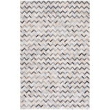 SAFAVIEH Handmade Studio Leather Yadira Mid-Century Modern Rug