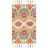 SAFAVIEH Handmade Suzani Latarsha Boho Tribal Wool Rug