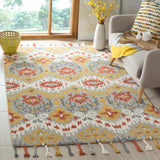 SAFAVIEH Handmade Suzani Latarsha Boho Tribal Wool Rug