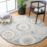 SAFAVIEH Handmade Suzani Mirja Floral Wool Rug