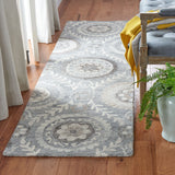 SAFAVIEH Handmade Suzani Mirja Floral Wool Rug