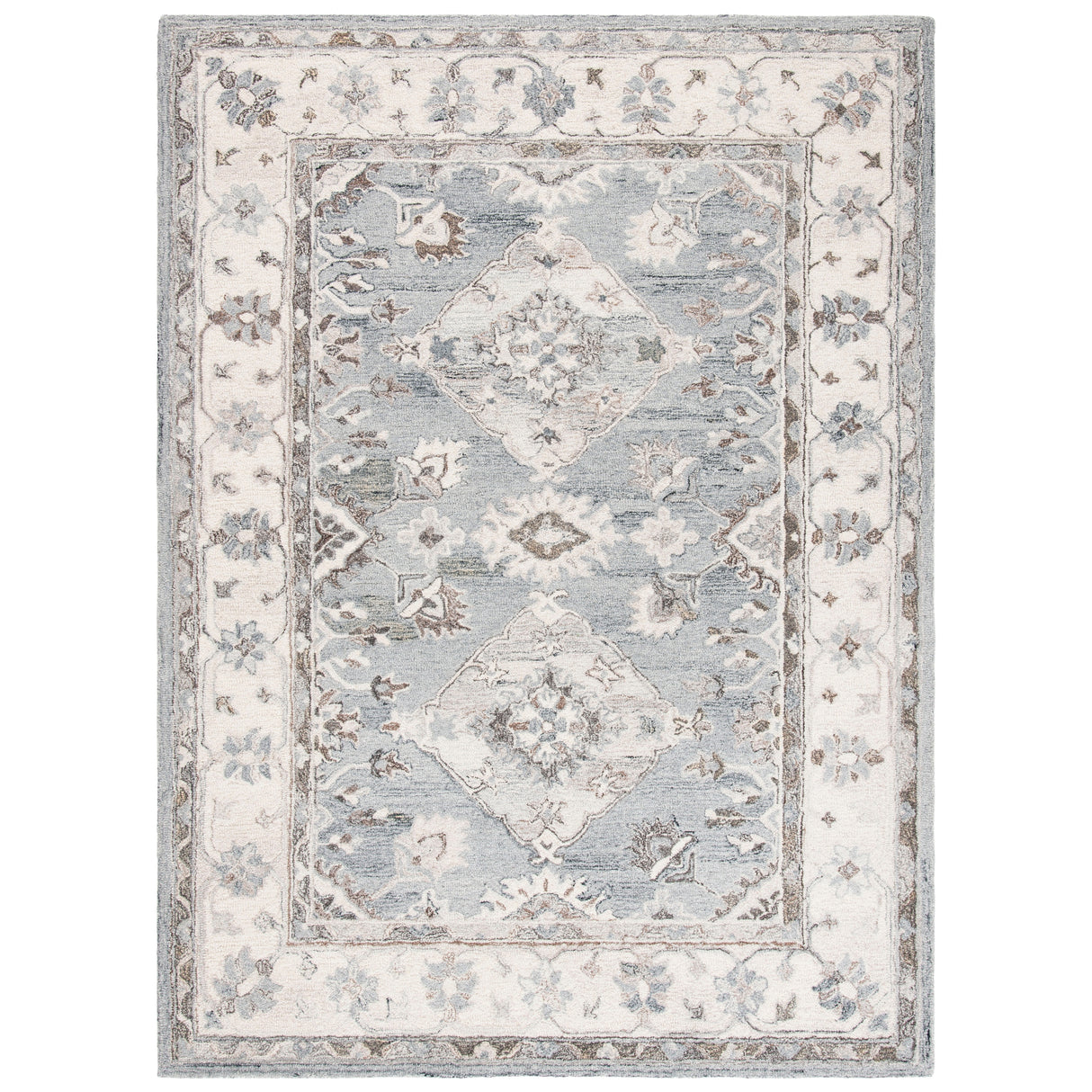 SAFAVIEH Handmade Suzani Noella Traditional Wool Rug