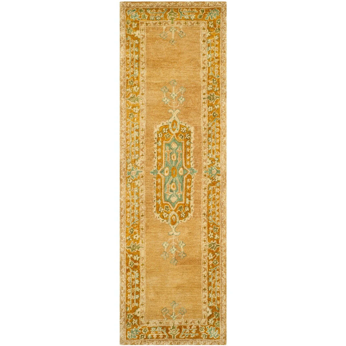 SAFAVIEH Handmade Taj Mahal Yuri Traditional Oriental Wool Rug