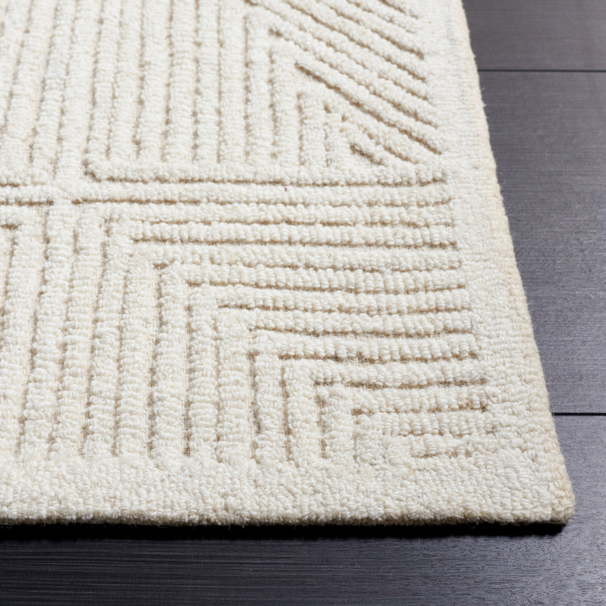 SAFAVIEH Handmade Textural Candida Contemporary Wool Rug