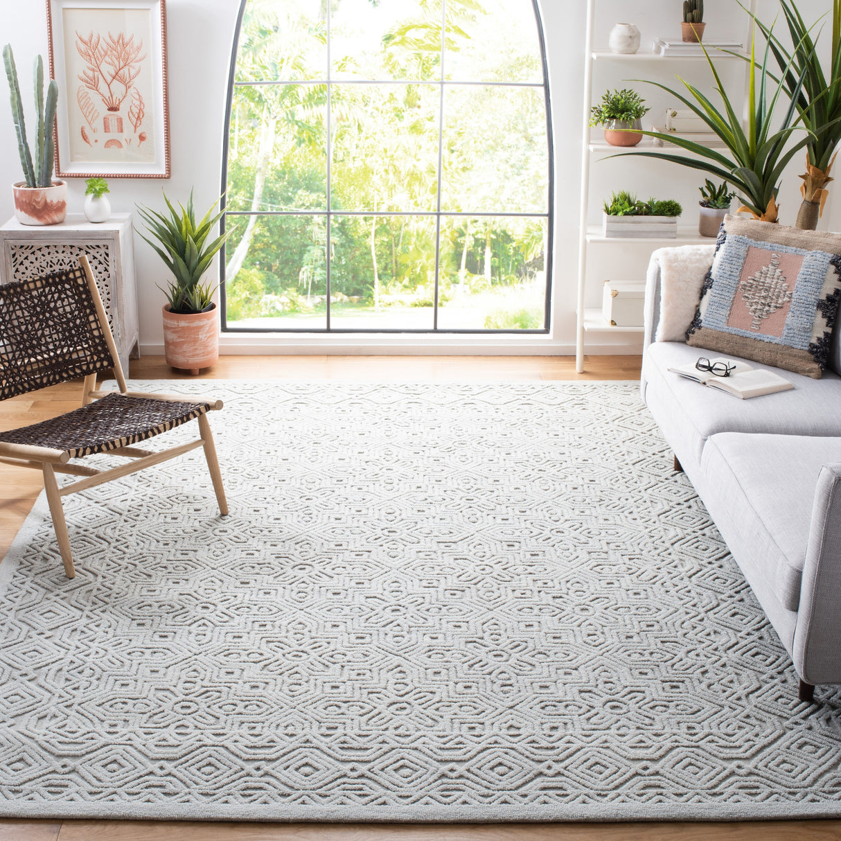 SAFAVIEH Handmade Textural Tarsha Wool Rug