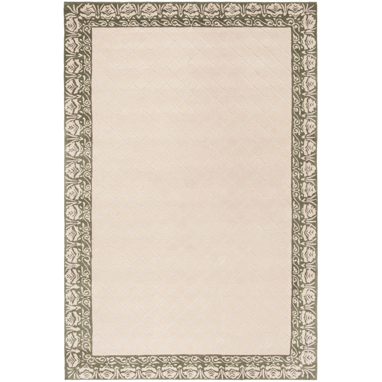 SAFAVIEH Handmade Total Performance Majbritt Oriental Trellis Rug