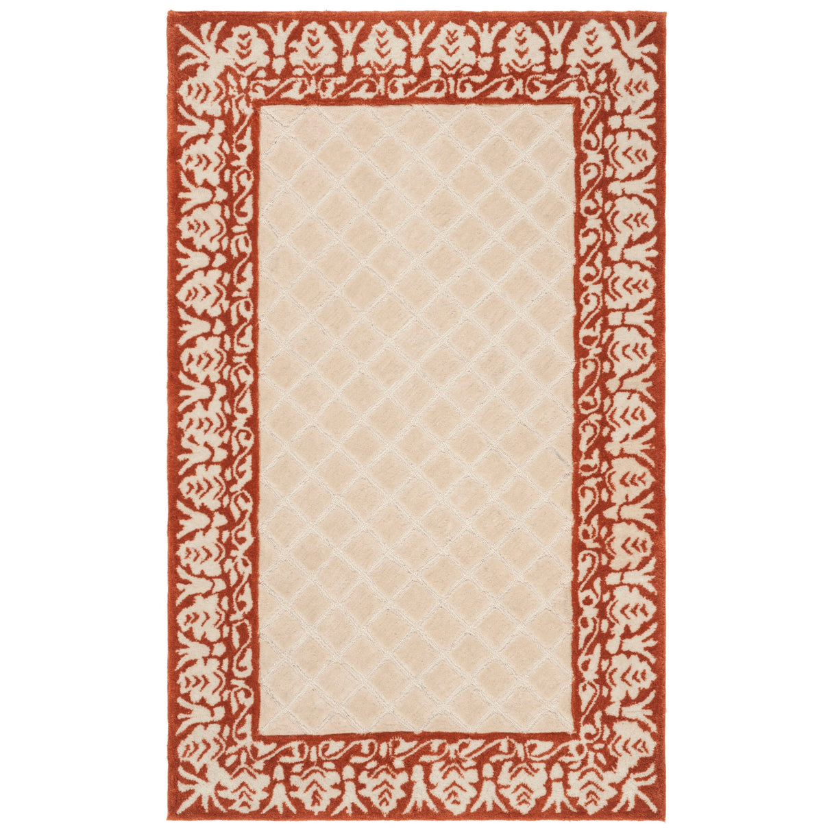 SAFAVIEH Handmade Total Performance Majbritt Oriental Trellis Rug