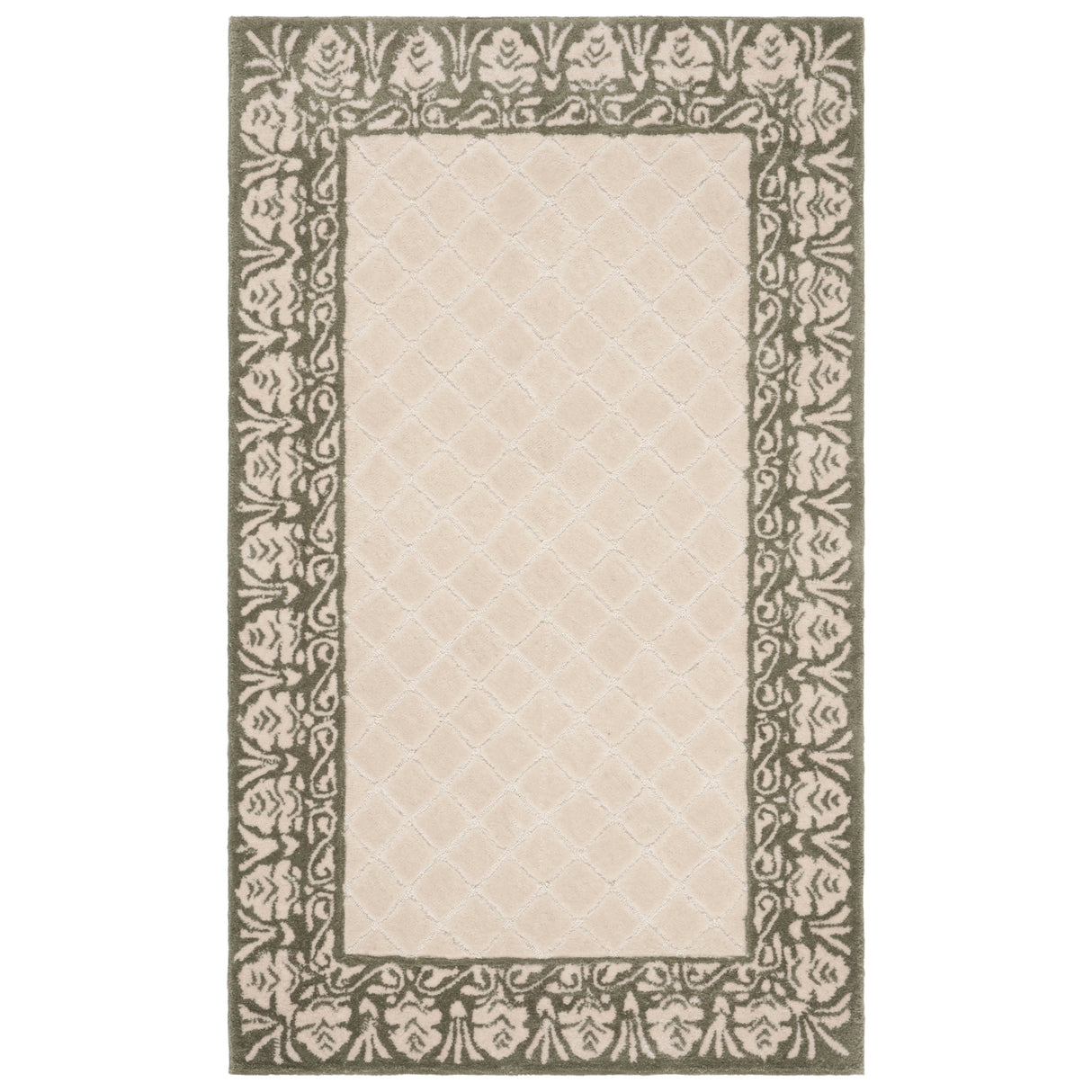 SAFAVIEH Handmade Total Performance Majbritt Oriental Trellis Rug