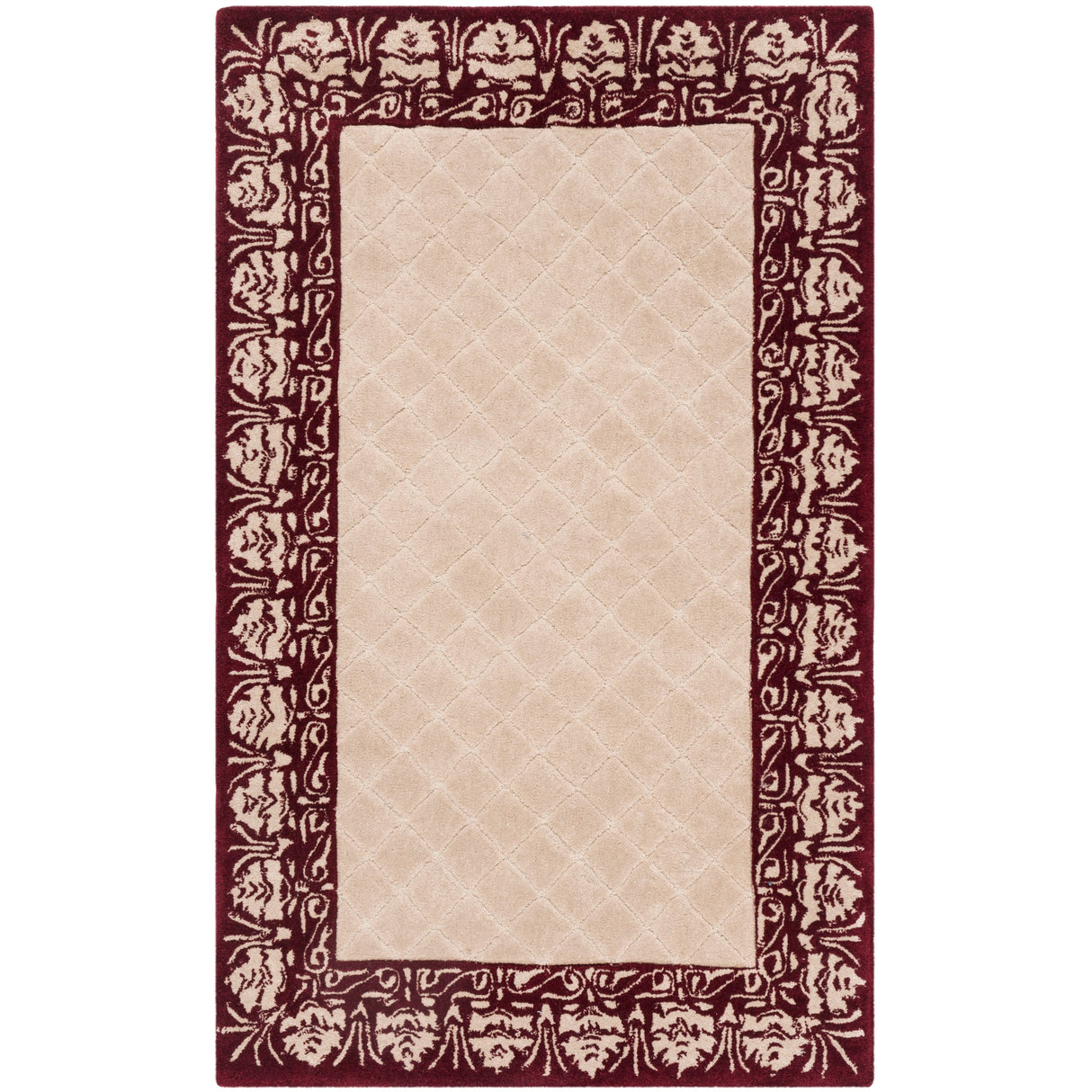 SAFAVIEH Handmade Total Performance Majbritt Oriental Trellis Rug