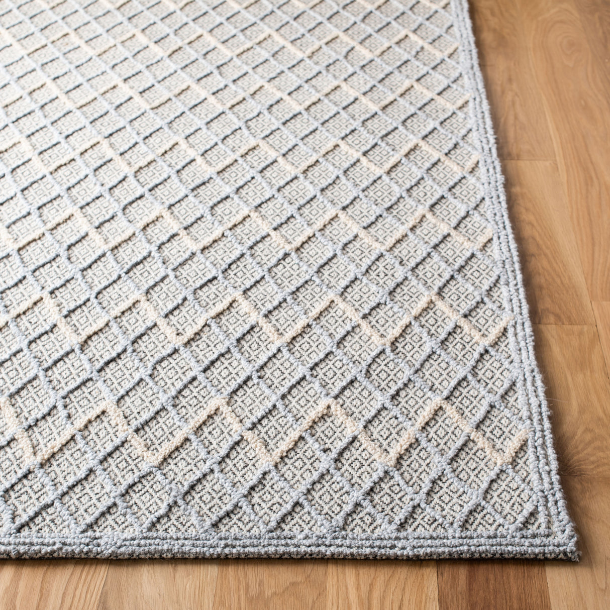 SAFAVIEH Handmade Trace Keena Wool/ Viscose Rug