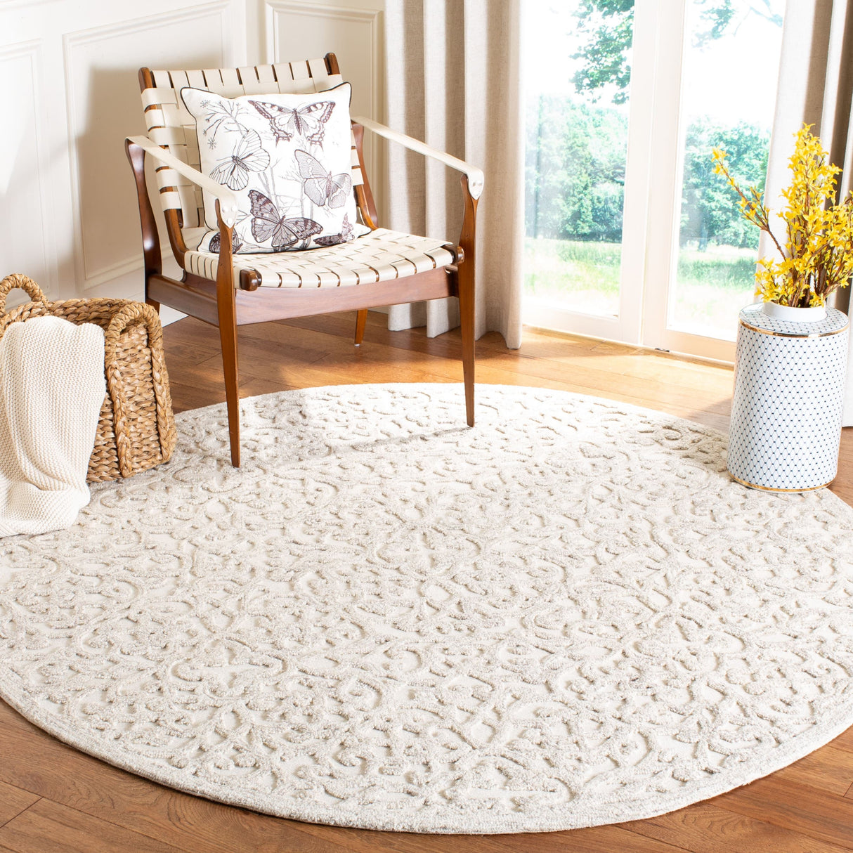 SAFAVIEH Handmade Trace Racheal Modern Wool Rug