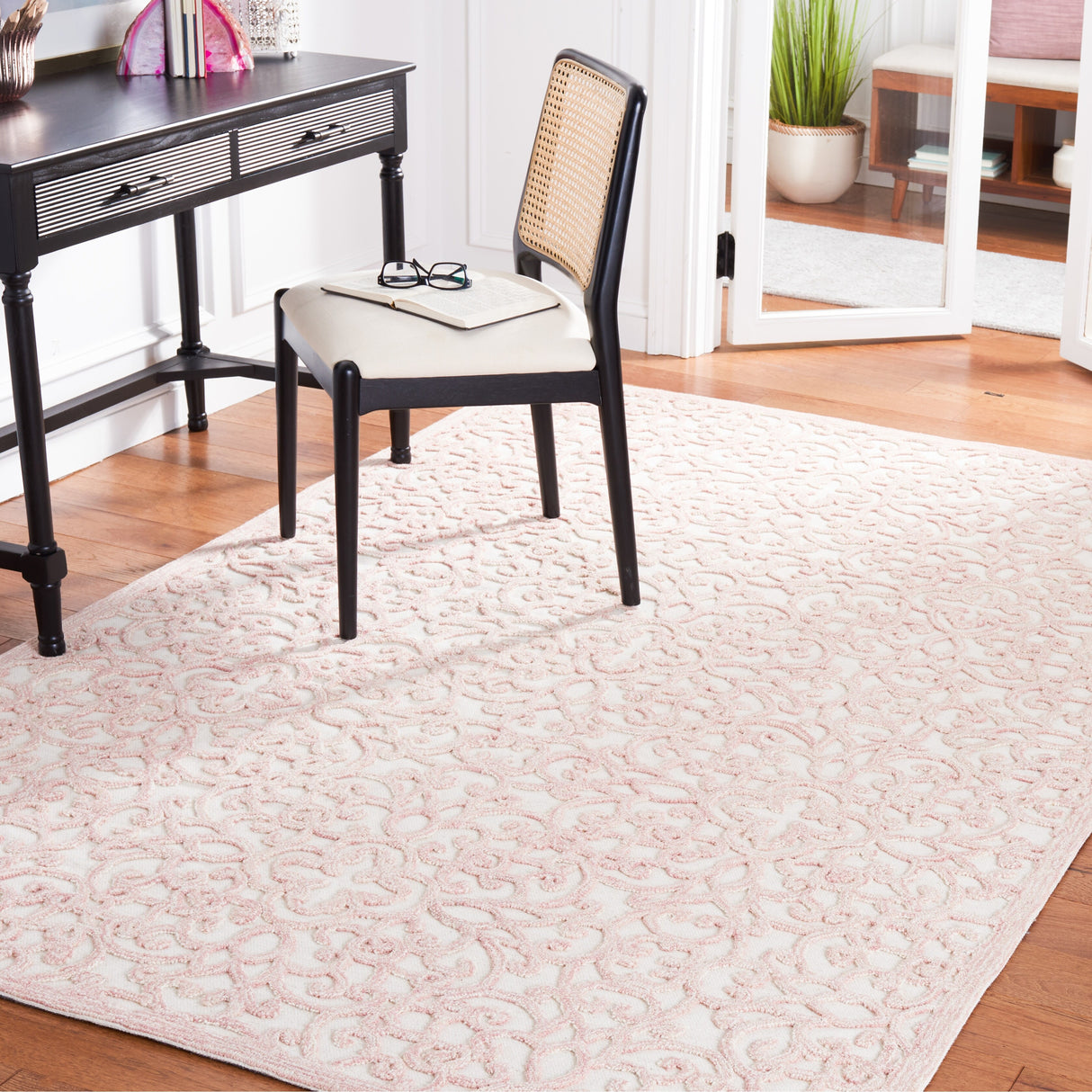 SAFAVIEH Handmade Trace Racheal Modern Wool Rug