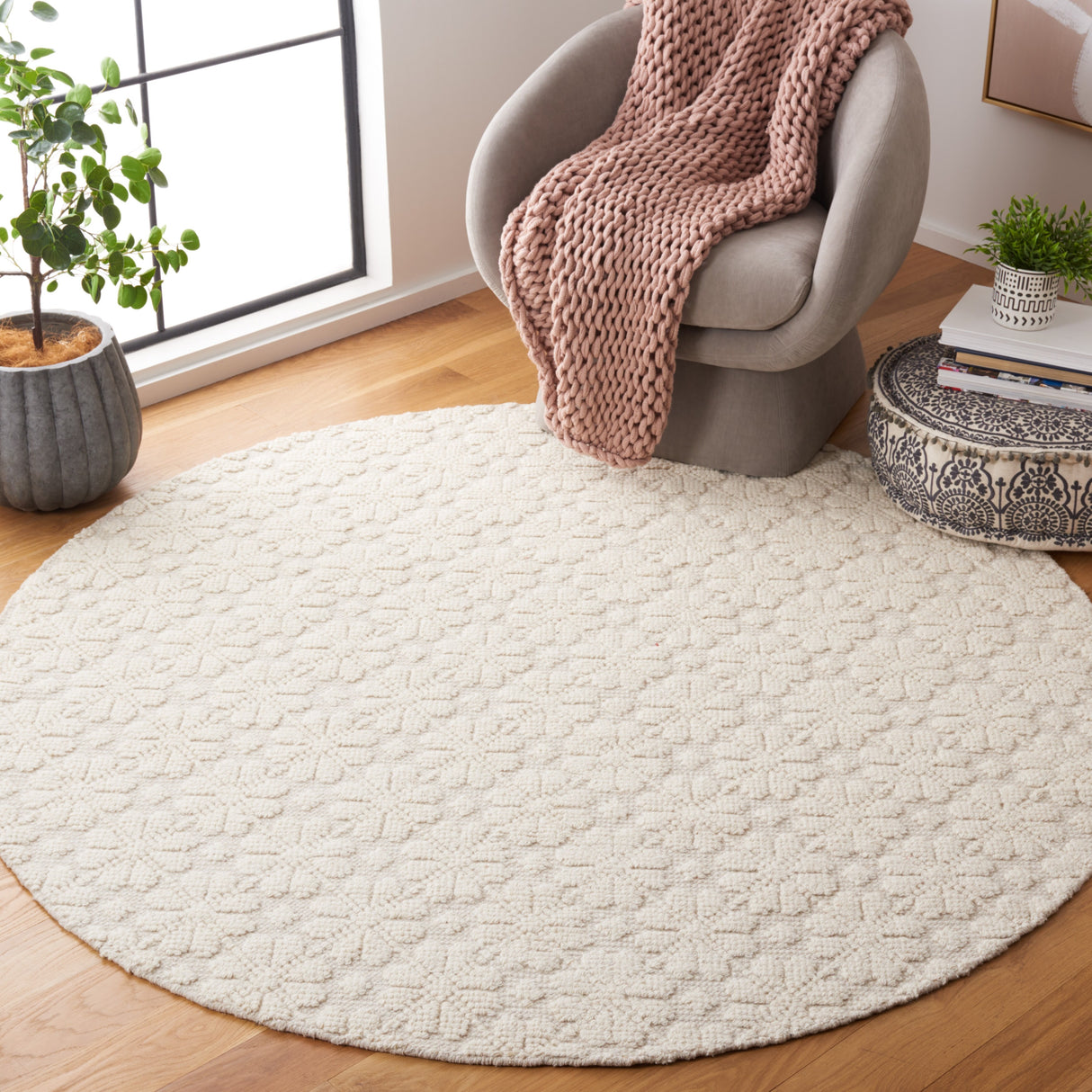 SAFAVIEH Handmade Vermont Jolie Wool Rug