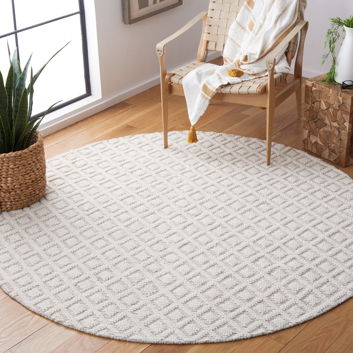 SAFAVIEH Handmade Vermont Latrice Wool Rug