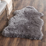 SAFAVIEH Handmade Vukosava Shag Guenevere 3-inch Extra Thick Rug