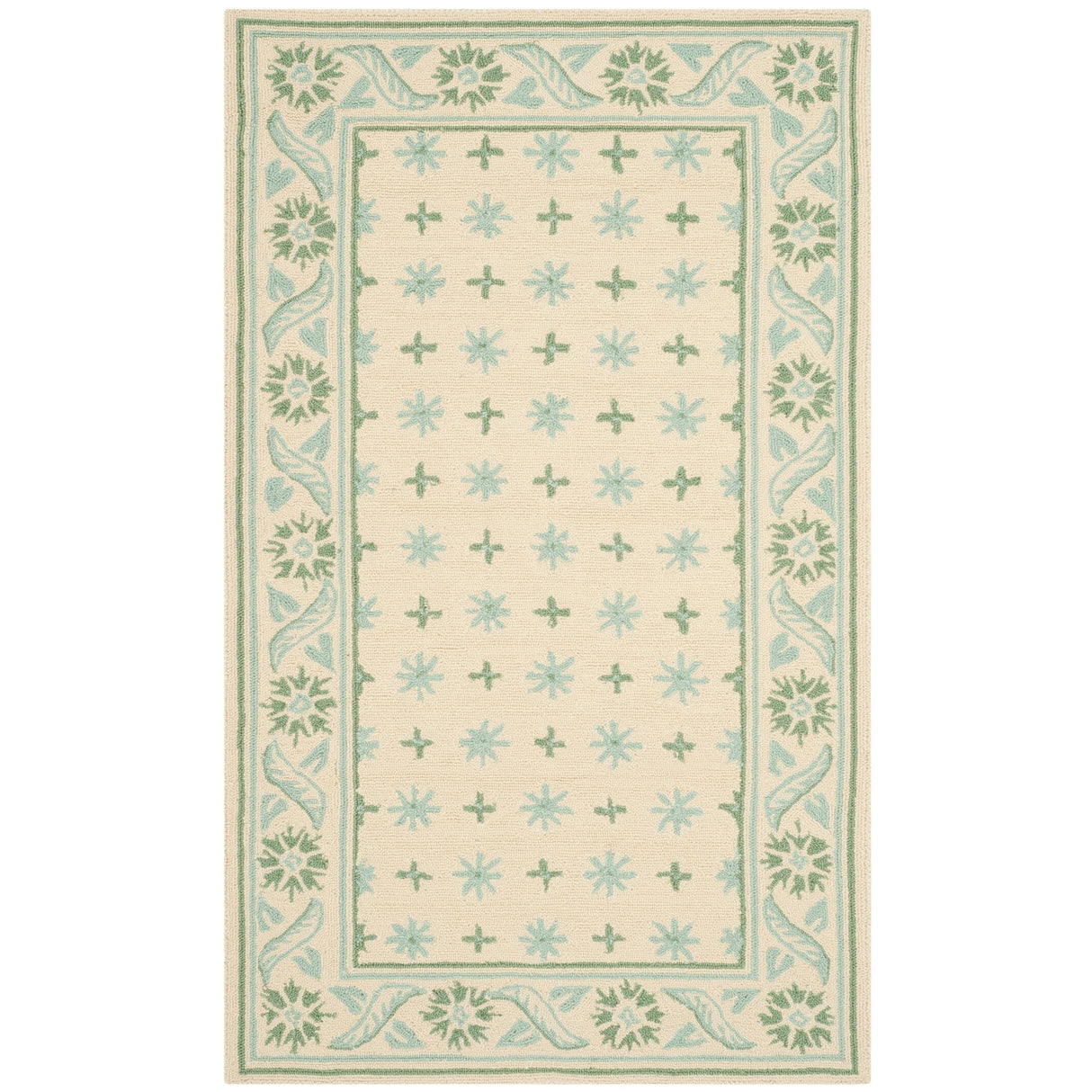 SAFAVIEH Handmade Wilton Kaire Country Floral Wool Rug