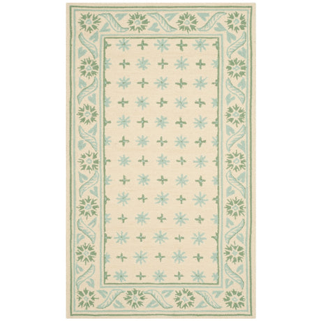 SAFAVIEH Handmade Wilton Kaire Country Floral Wool Rug