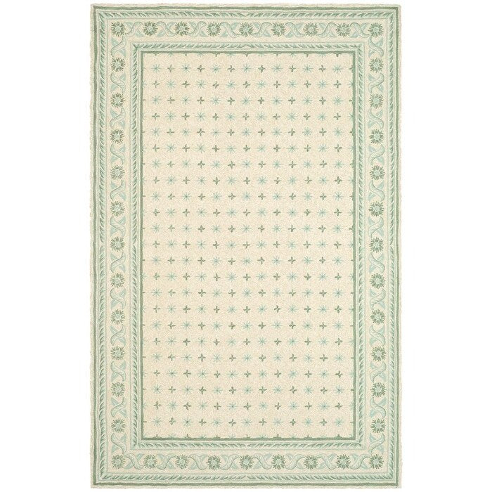 SAFAVIEH Handmade Wilton Kaire Country Floral Wool Rug