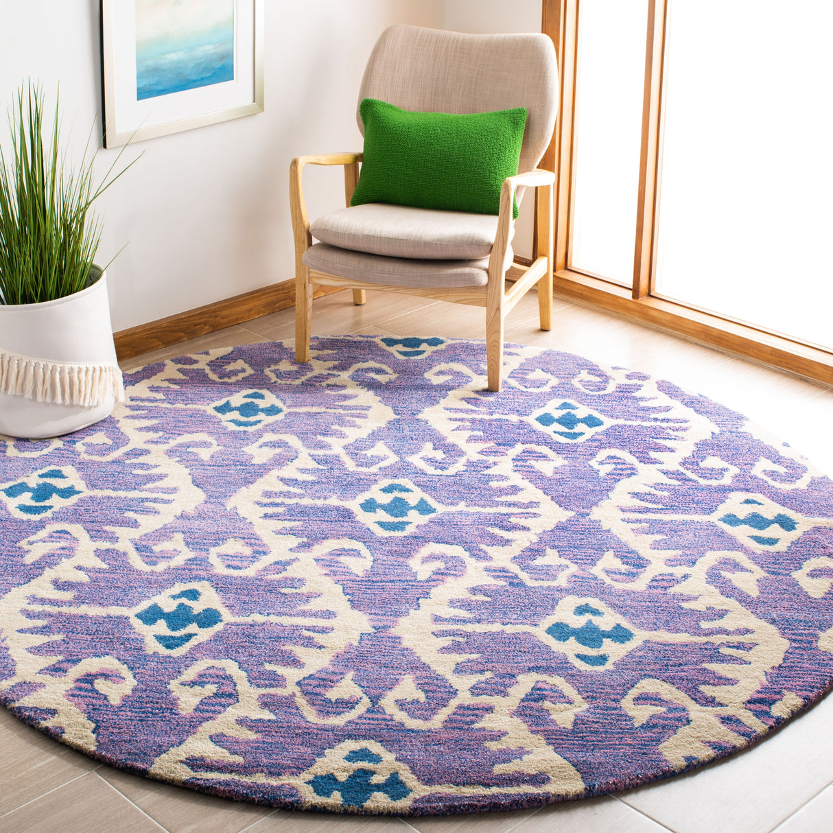 SAFAVIEH Handmade Wyndham Bekin Modern Wool Rug