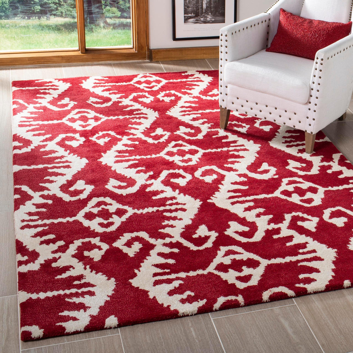 SAFAVIEH Handmade Wyndham Bekin Modern Wool Rug