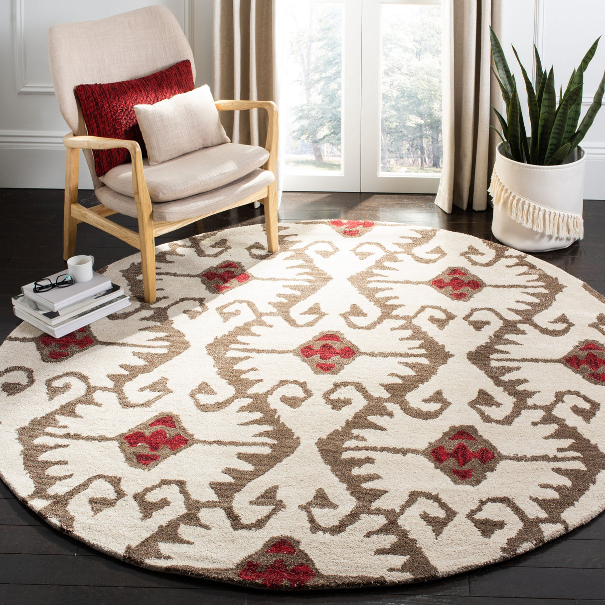 SAFAVIEH Handmade Wyndham Bekin Modern Wool Rug