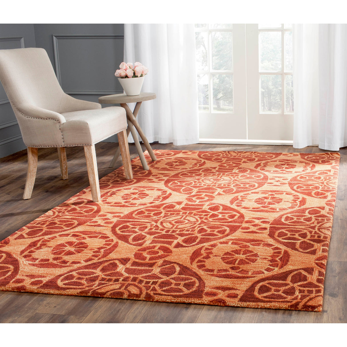 SAFAVIEH Handmade Wyndham Dinie Modern Wool Rug