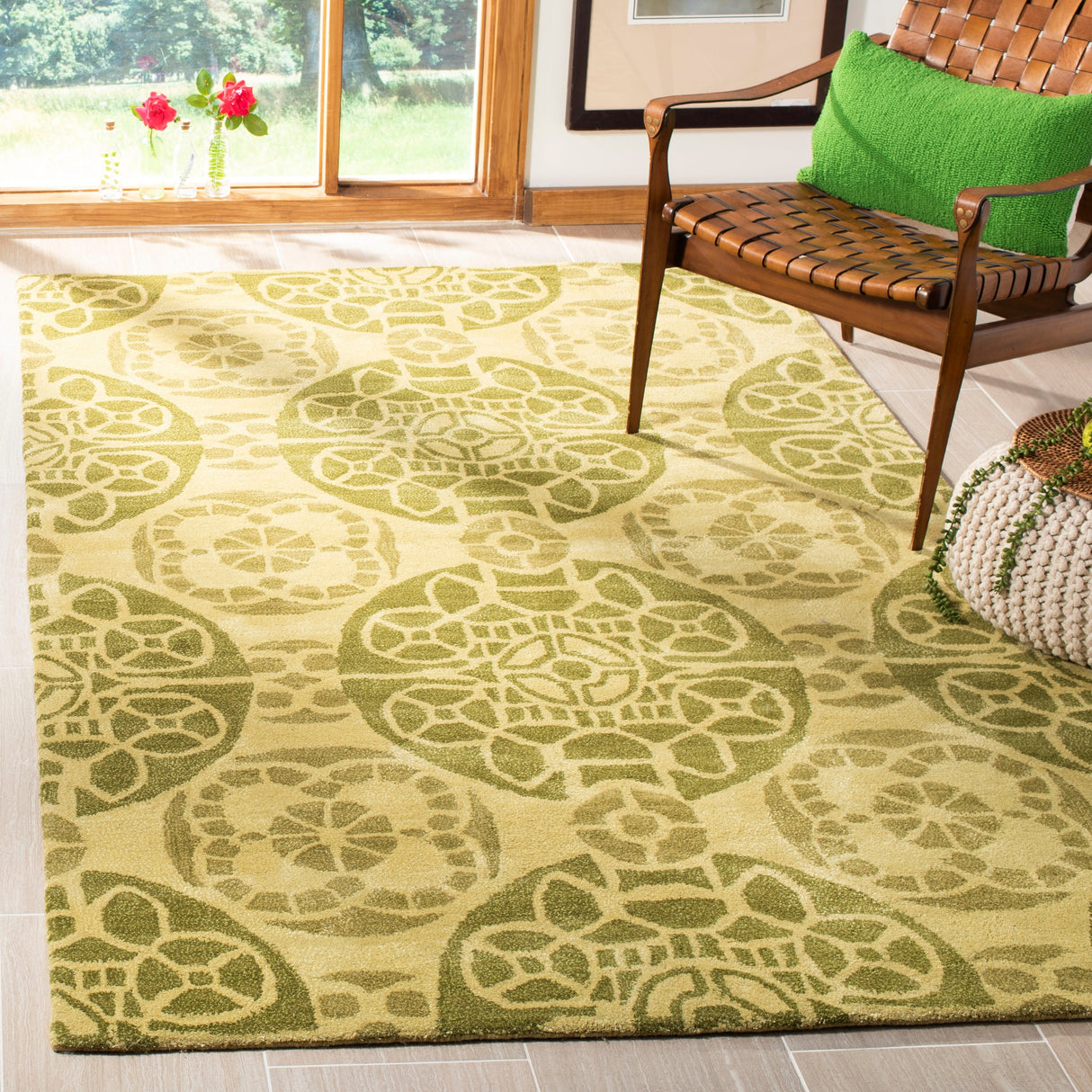 SAFAVIEH Handmade Wyndham Dinie Modern Wool Rug