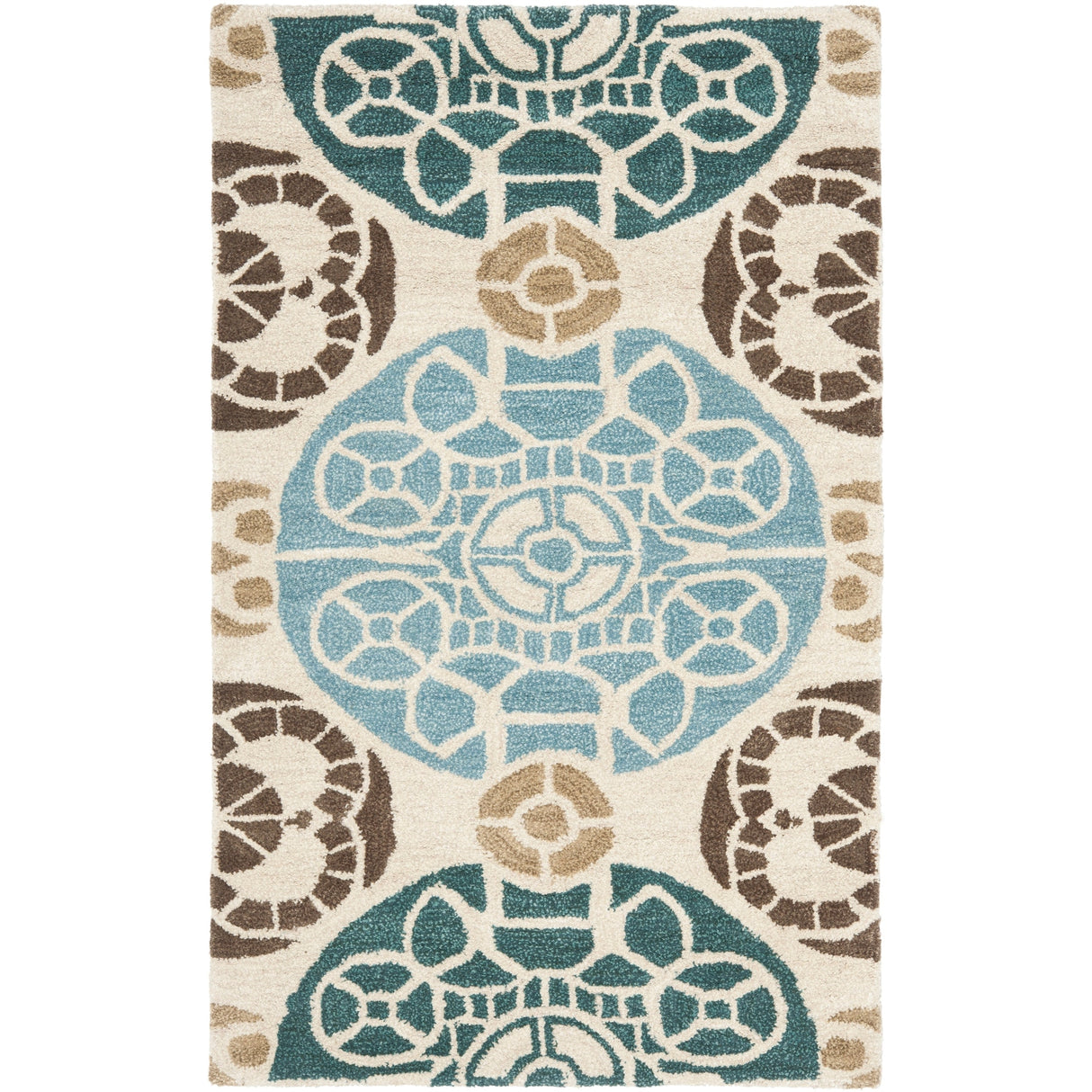 SAFAVIEH Handmade Wyndham Dinie Modern Wool Rug