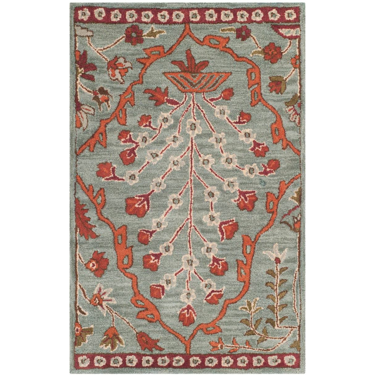 SAFAVIEH Handmade Wyndham Iori Modern Wool Rug