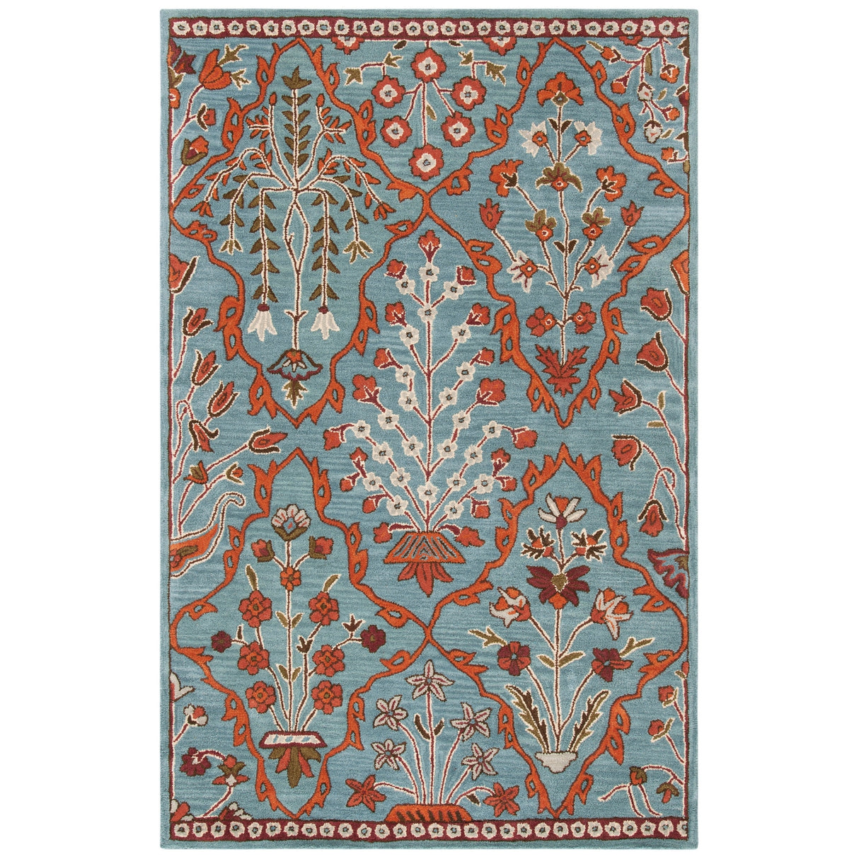 SAFAVIEH Handmade Wyndham Iori Modern Wool Rug