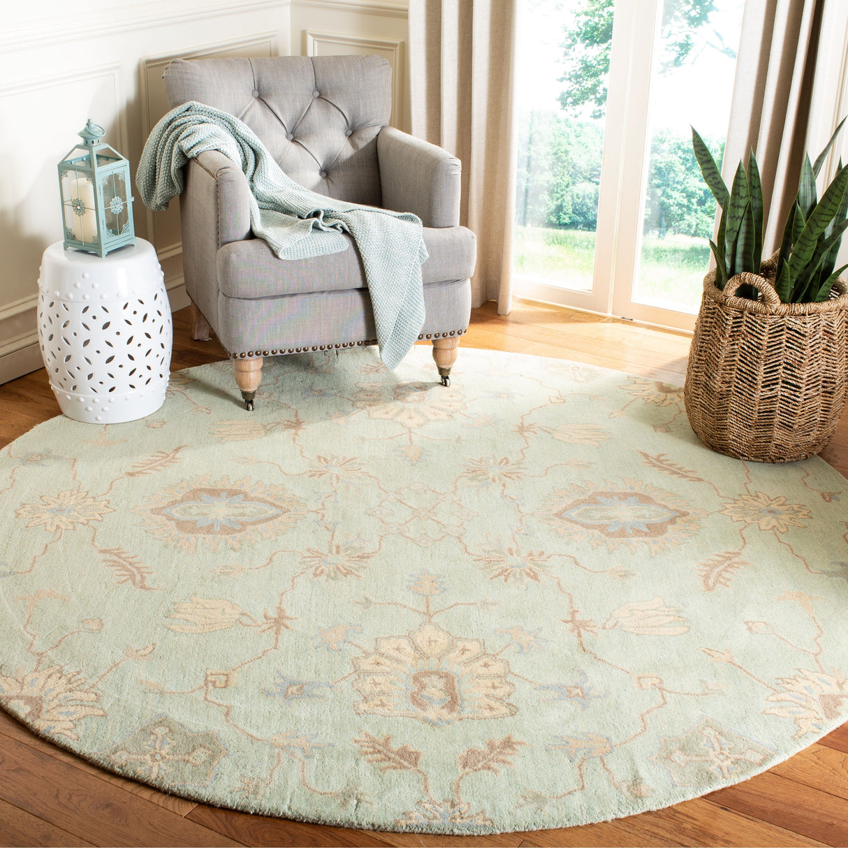 SAFAVIEH Handmade Wyndham Kimberely Modern Wool Rug