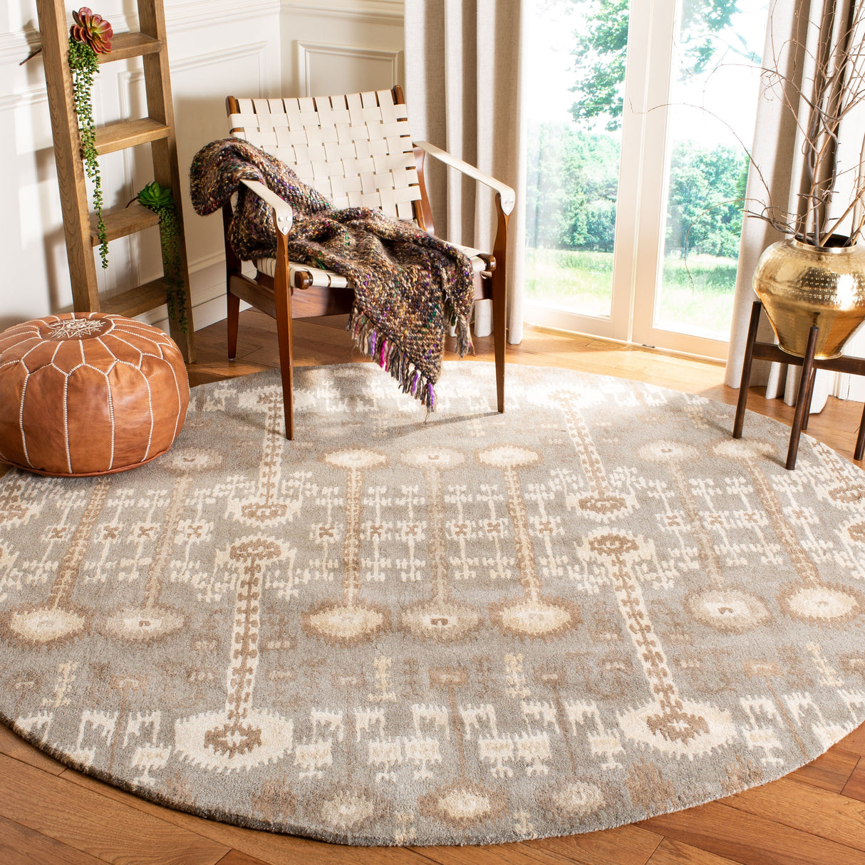 SAFAVIEH Handmade Wyndham Linette Modern Wool Rug