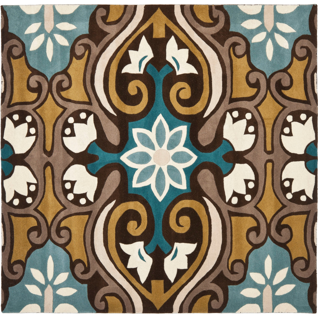 SAFAVIEH Handmade Wyndham Sigfrid Modern Wool Rug